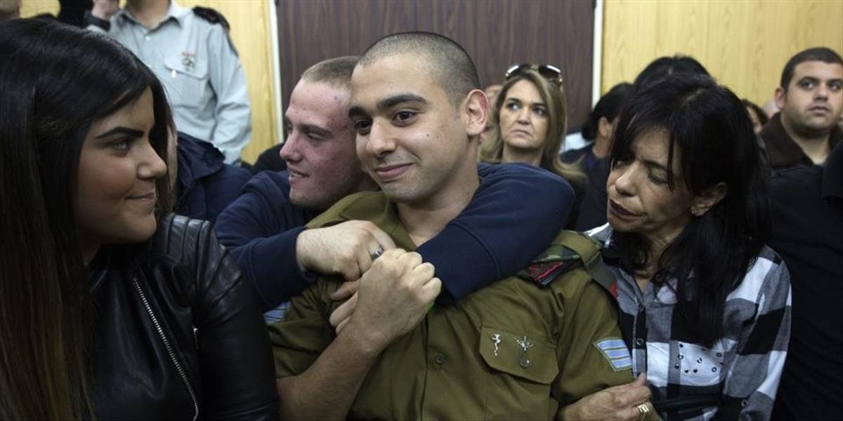 Izraelský vojenský súd uznal vojaka za vinného zo zabitia zraneného Palestínčana