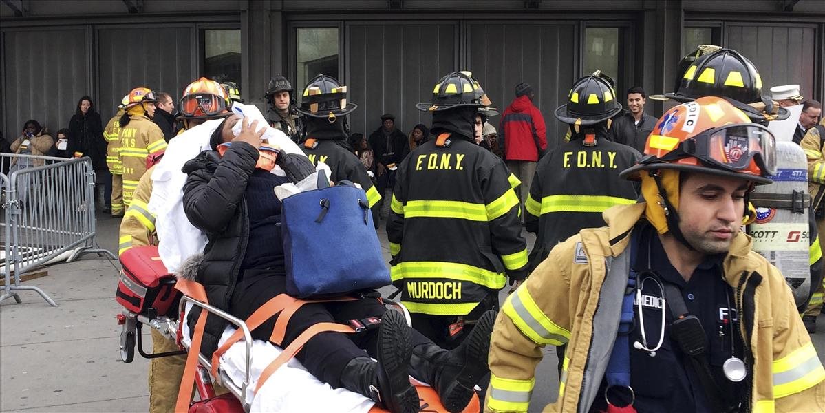 FOTO a VIDEO V Brooklyne havaroval vlak, zranilo sa vyše 100 pasažierov