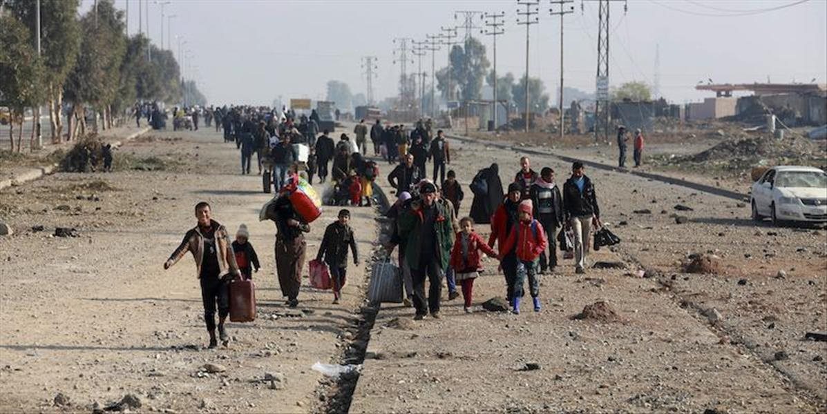 Z Mósulu utečie každý deň viac ako 2-tisíc civilistov
