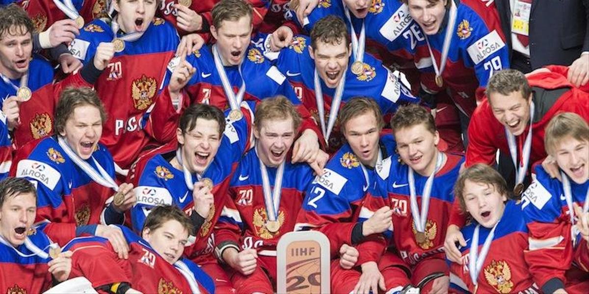 Mladí hokejisti Ruska zdolali Švédov 2:1 pp a majú bronz
