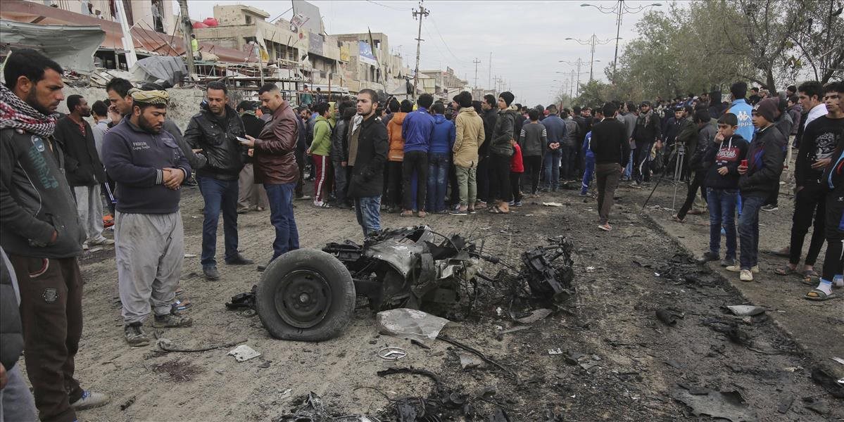 Osem mŕtvych pri bombovom útoku na šiitské trhovisko v Bagdade