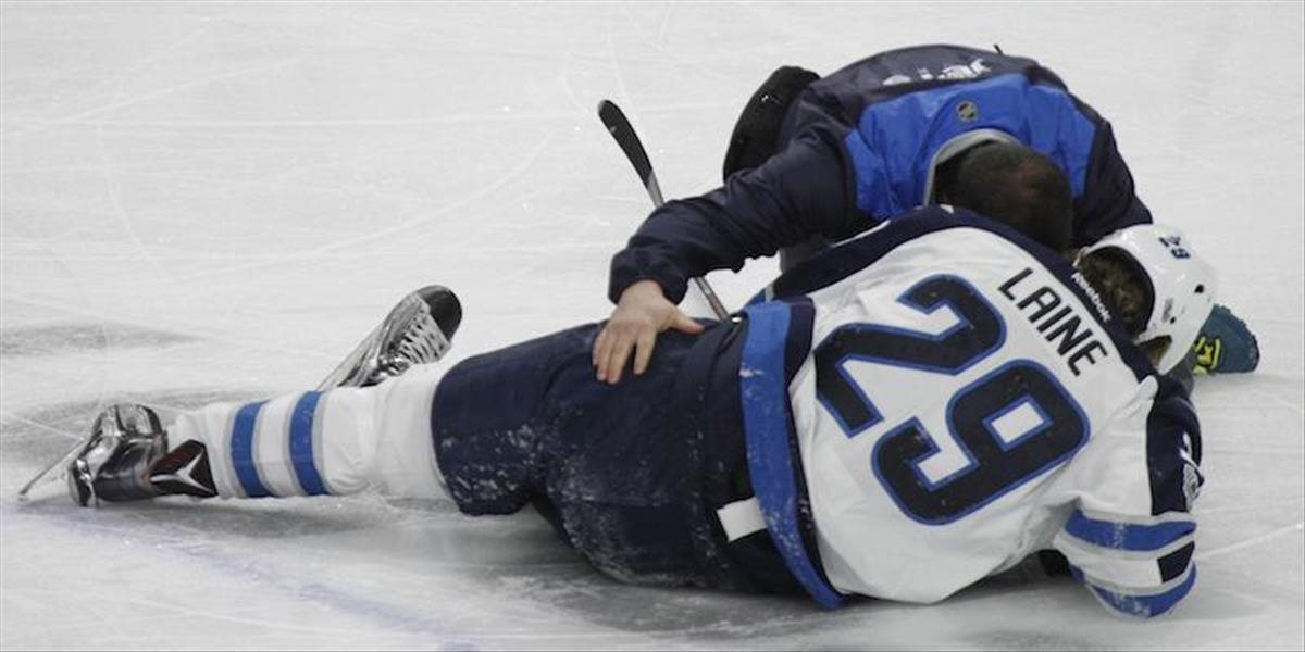 NHL: Laine má otras mozgu, doba liečenia nie je známa