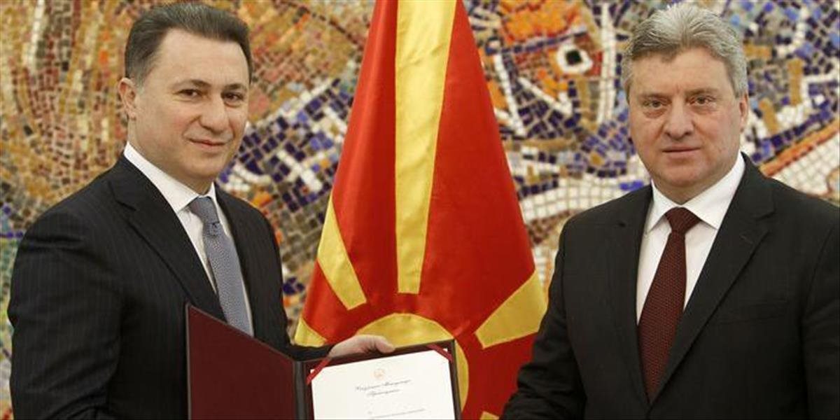 Macedónsky prezident poverí zostavením vlády expremiéra Nikolu Gruevského