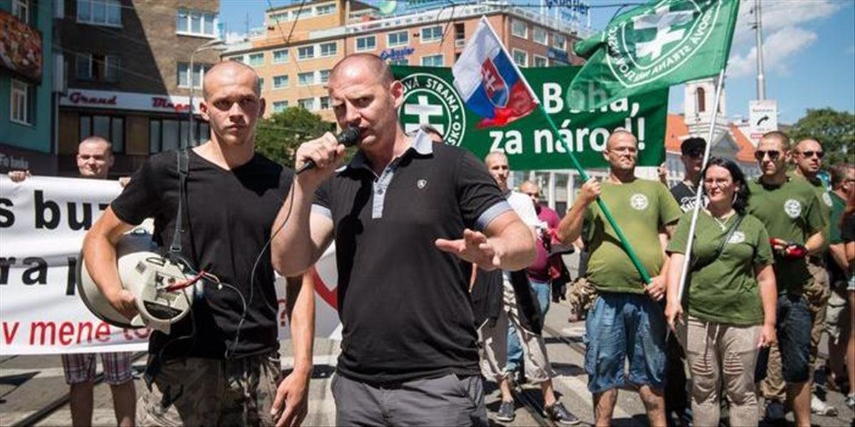 Prednáškou o genocíde slovenskhé národa Daňa a Vaského sa zaoberá polícia