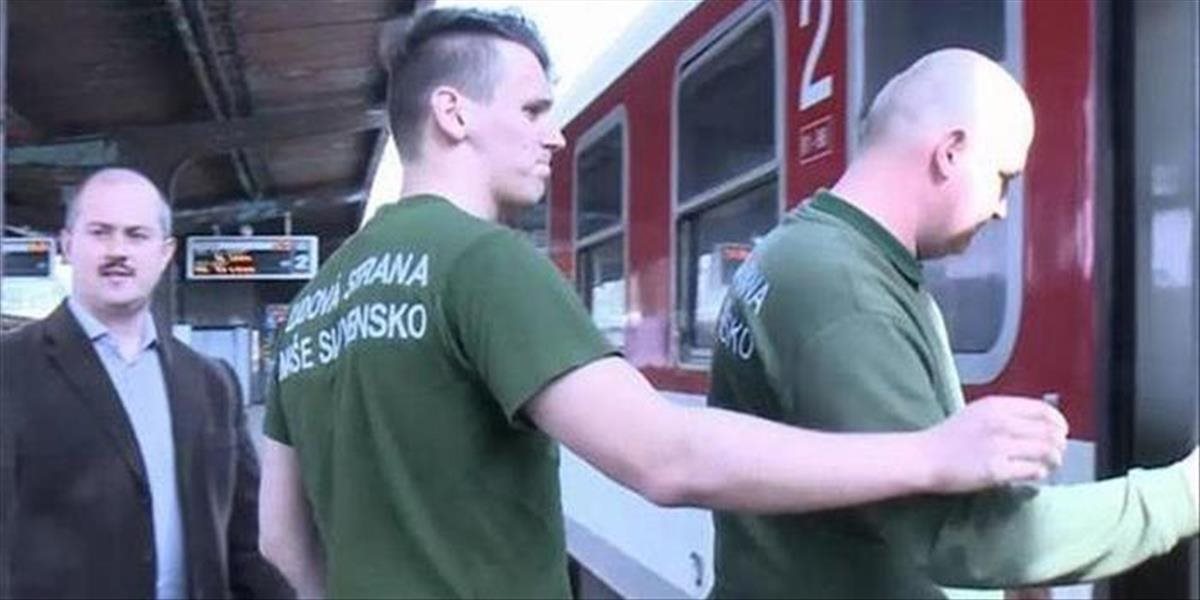 Žitňanská: Kotlebovi chlapci nehliadkujú, len sa vozia vo vlakoch