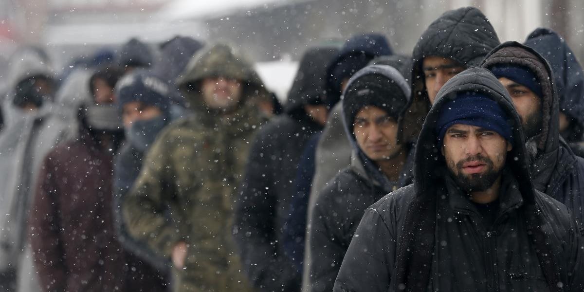 Srbsko vyzýva migrantov, aby sa pred mrazmi ukryli do centier