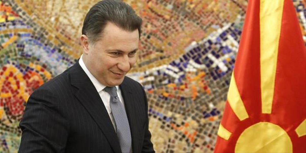 Expremiér Gruevski nezostavý novú Macedónsku vládu, zamietol požiadavky Albáncov