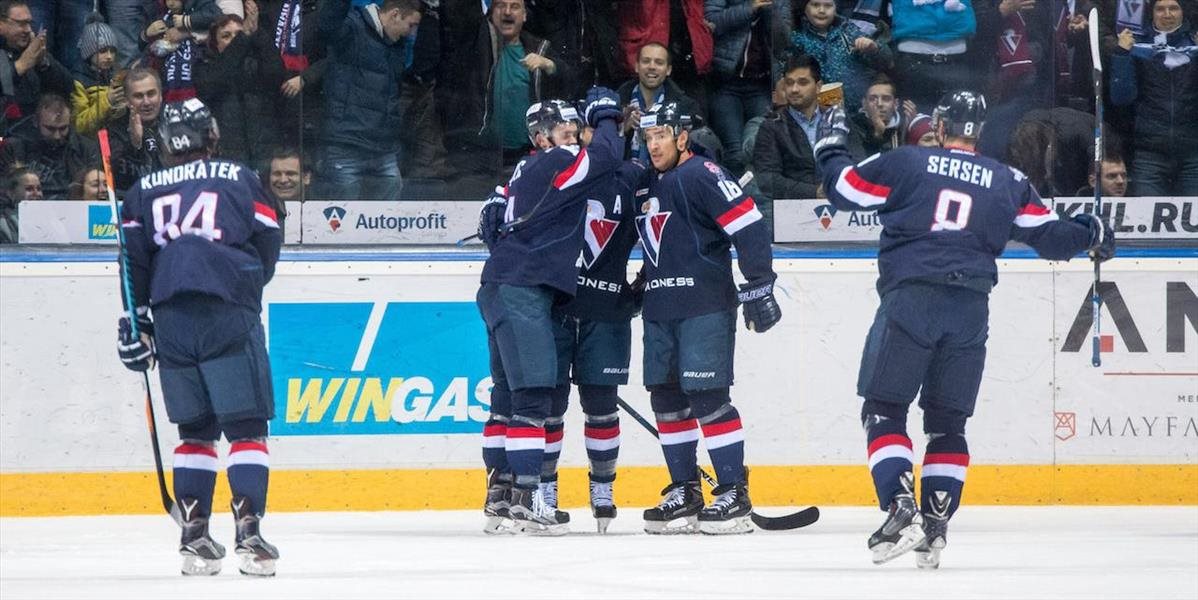 KHL: Slovan zvíťazil nad Barysom, od play-off ho delí 8 bodov