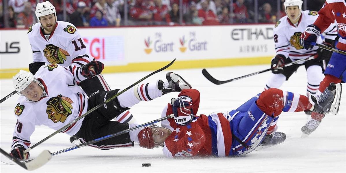 NHL: Washington deklasoval Chicago 6:0 a natiahol víťaznú šnúru na osem zápasov