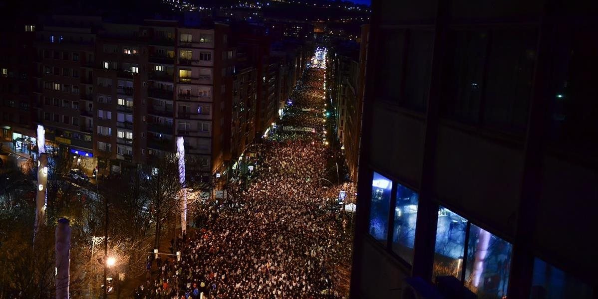 Desaťtisíce ľudí sa dožadovali premiestnenia väzňov z ETA bližšie k Baskicku