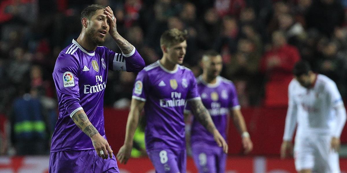 Sevilla uštedrila Realu prvú prehru lige, Ramosovi sa podaril vlastný gól