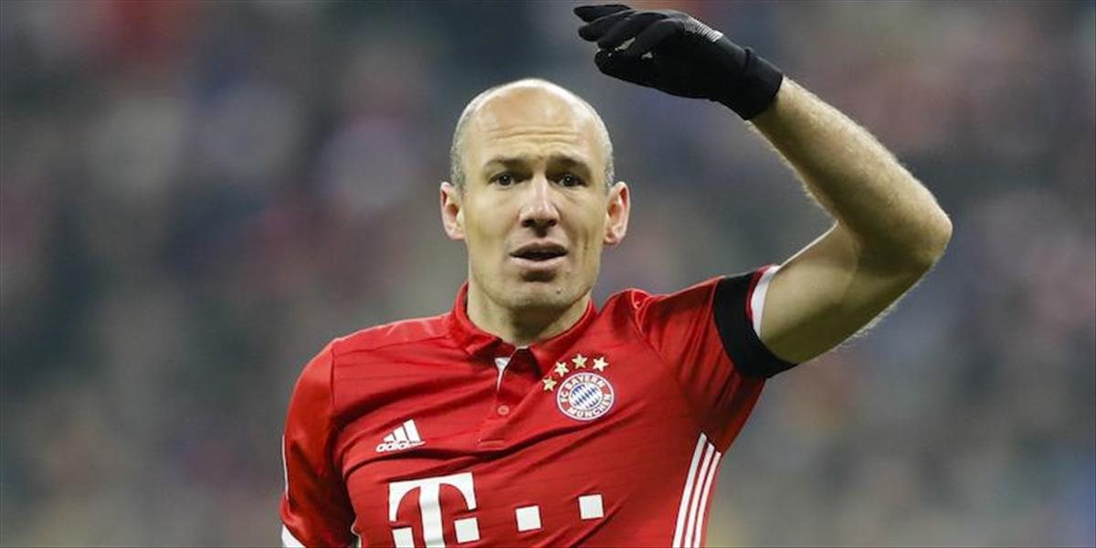 Robben pred predĺžením kontraktu s Bayernom