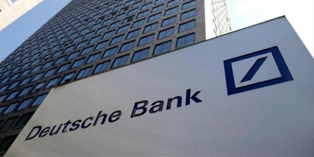 Deutsche Bank dokončila dohodu s úradmi v USA o urovnaní sporu