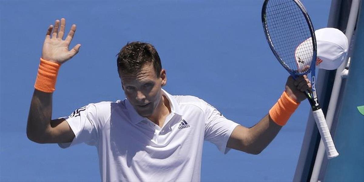 Davis Cup: Berdych nepomôže Česku v súboji s Austráliou