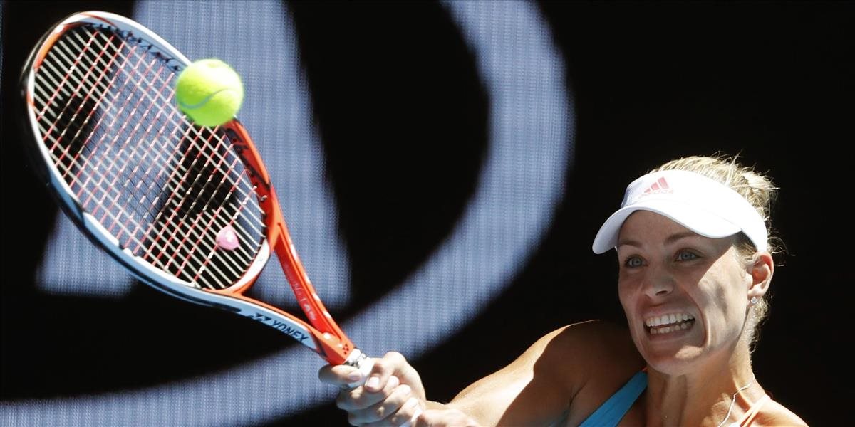 Tenis-AO: Kerberová po osemfinálovej prehre: Som sklamaná