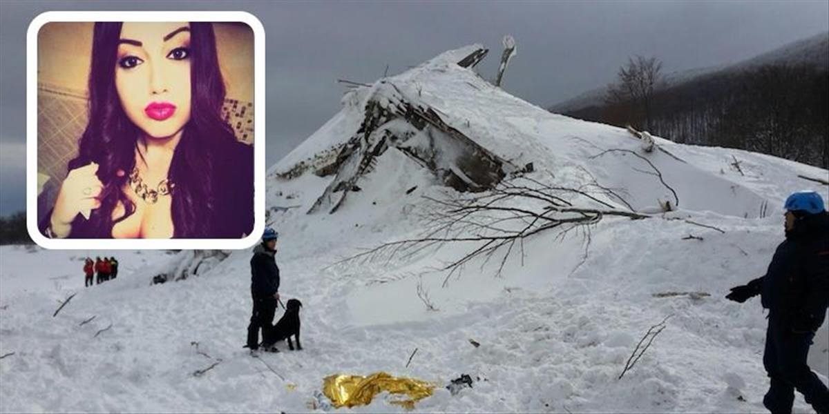 FOTO Pod lavínou v talianskom hoteli prežila 58 hodín: Jedla sneh a ľad