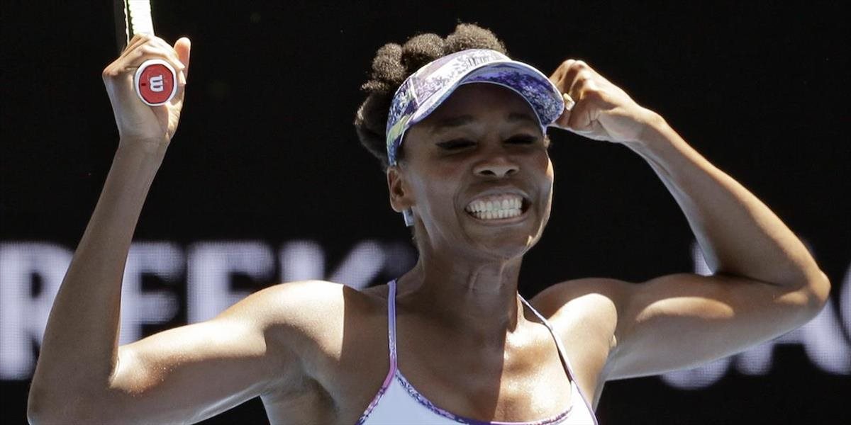Australian Open: Do semifinále Venus Williamsová a Vandeweghová