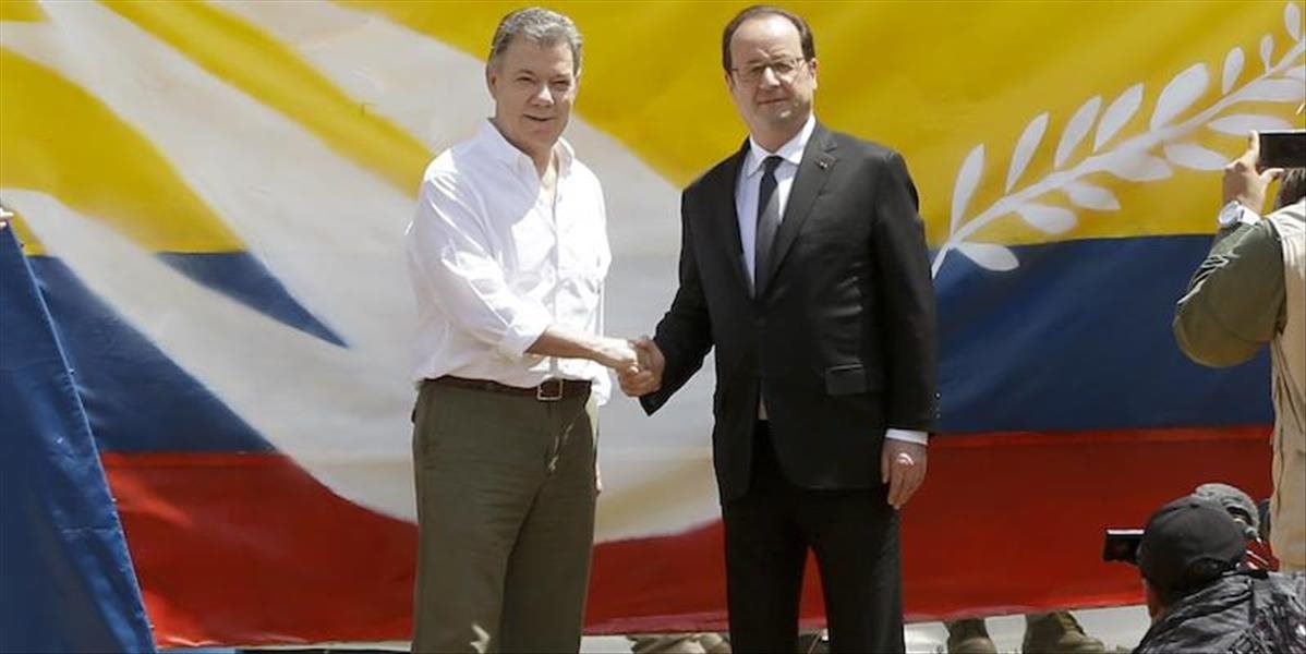 Hollande navštívil kolumbijských povstalcov z FARC, vyzdvihol mierovú dohodu