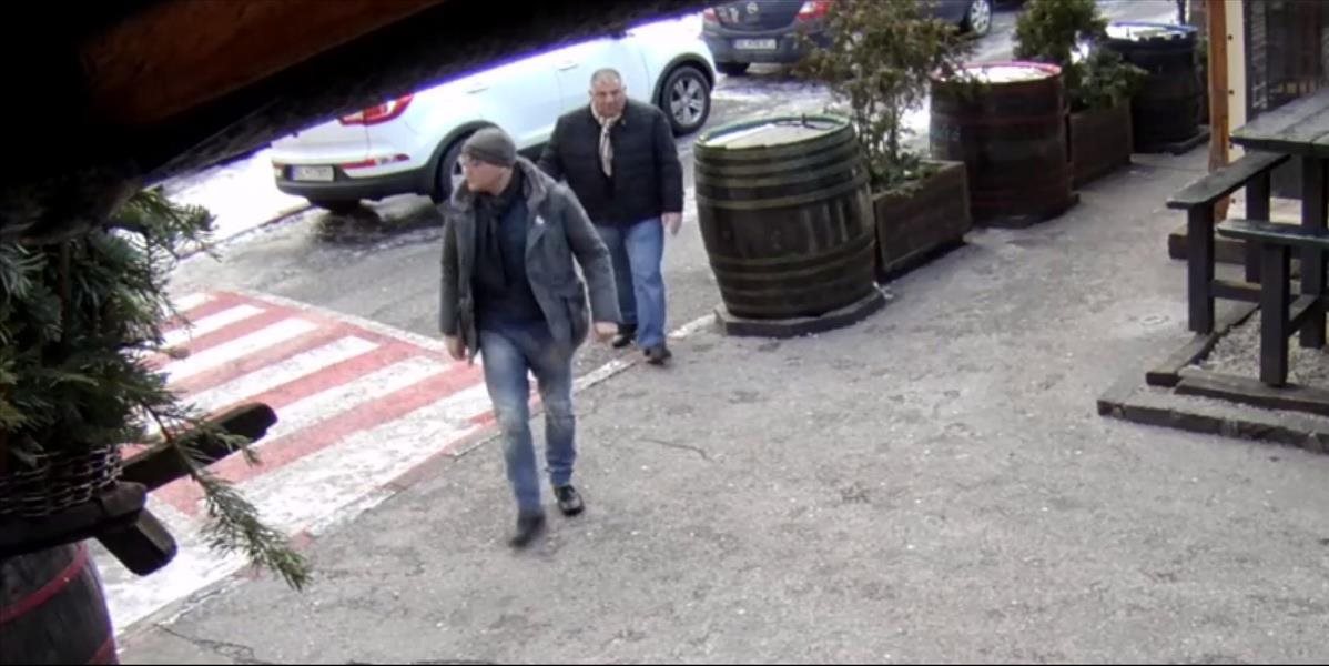 FOTO Títo muži kradli v bratislavskej reštaurácii
