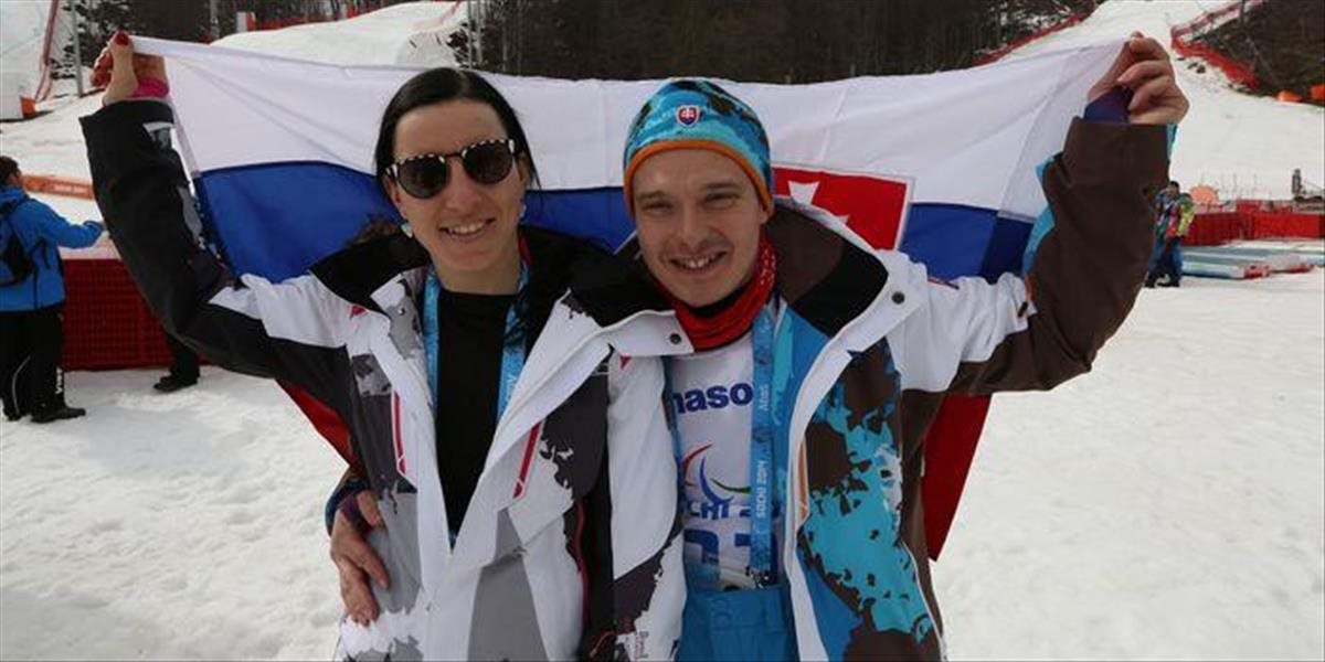 Paralympijskí lyžiari vybojovali striebro a bronz zo zjazdu na MS v Taliansku