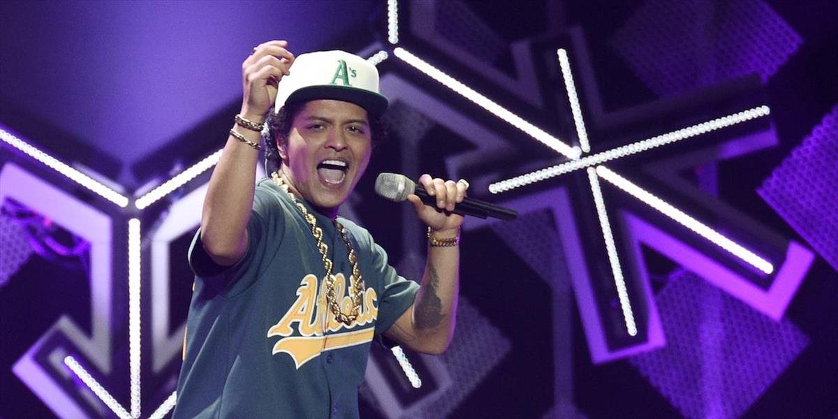 Na udeľovaní cien Grammy vystúpi aj Bruno Mars
