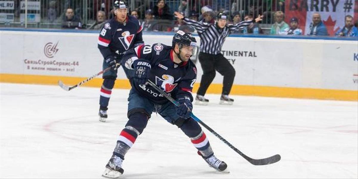 KHL: Víťazná séria sa skončila,Slovan prehral s Červenou hviezdou Kchun-lun