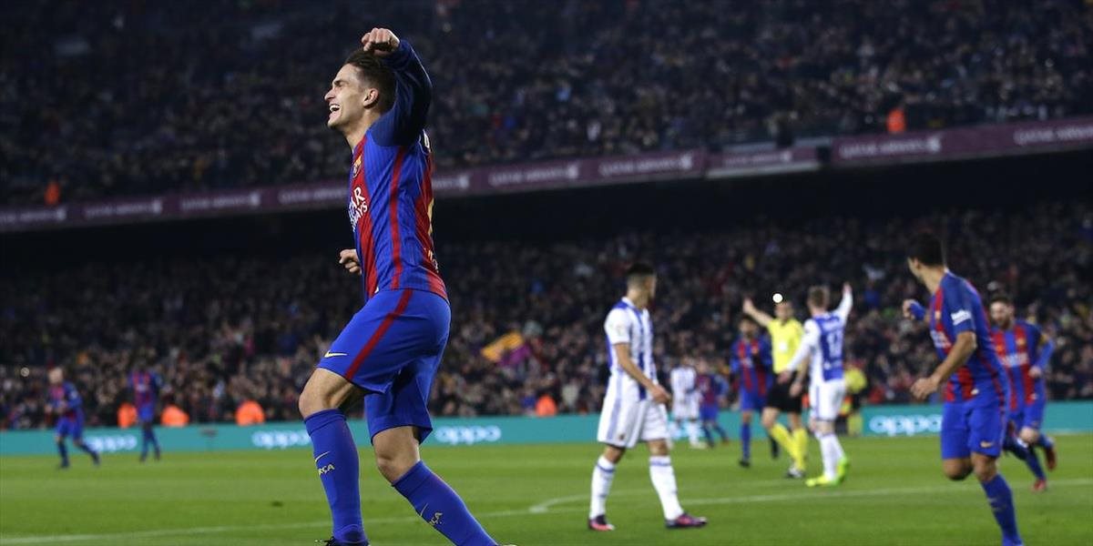 Päťgólové predstavenie posunulo FC Barcelona do pohárového semifinále