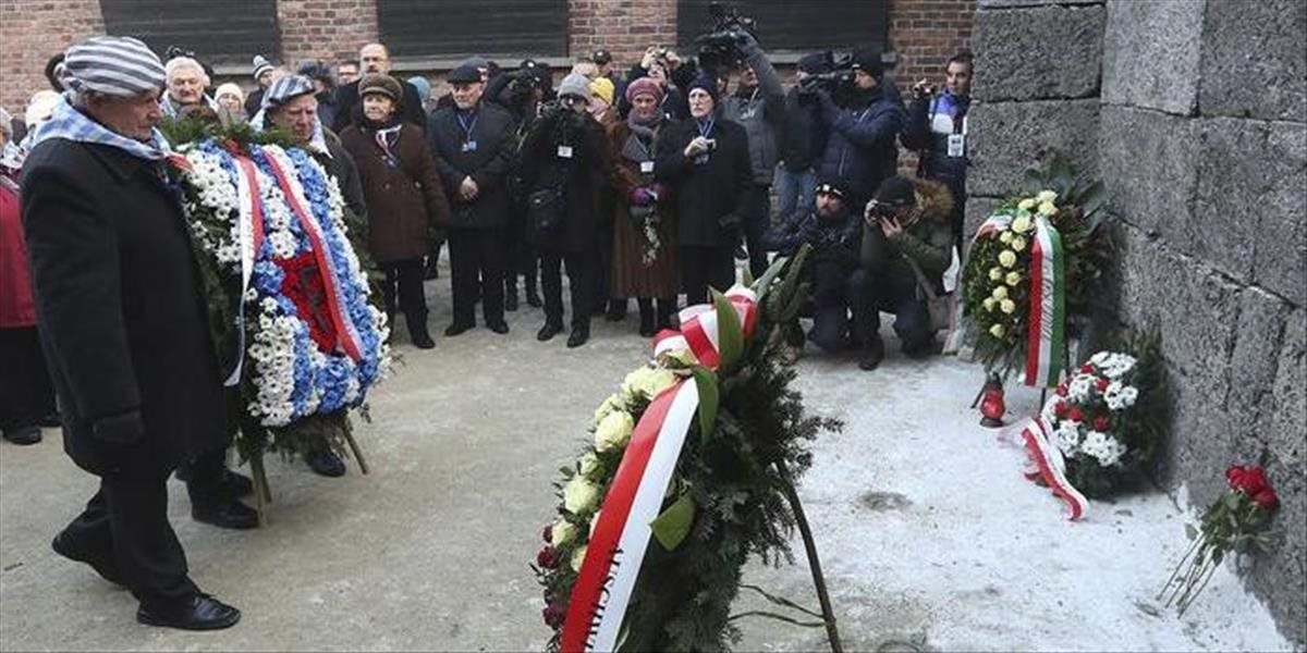Preživší si uctili pamiatku spoluväzňov zavraždených v tábore Auschwitz