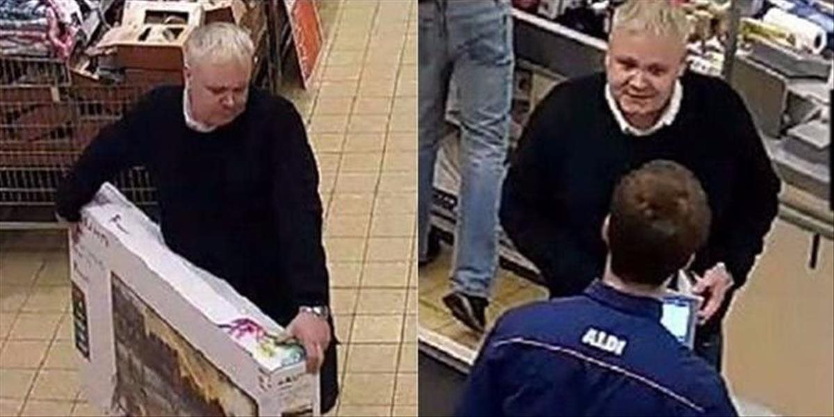 FOTO Toto tu ešte nebolo: Zlodej zobral z obchodu televízor, pri pokladni mu za neho vrátili peniaze