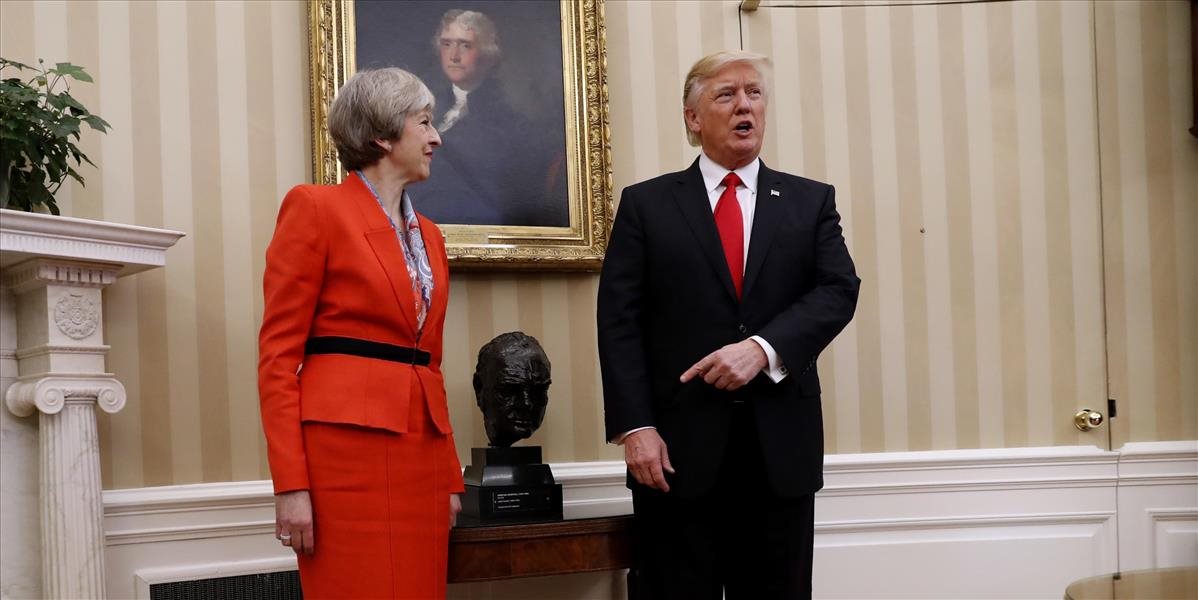 Britská premiérka sa stretla s novým americkým prezidentom