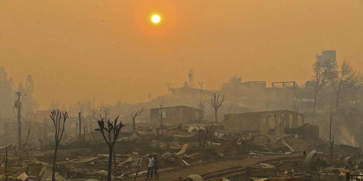 Čile sužujú lesné požiare: Ohrozené je mesto s 200-tisíc obyvateľmi!