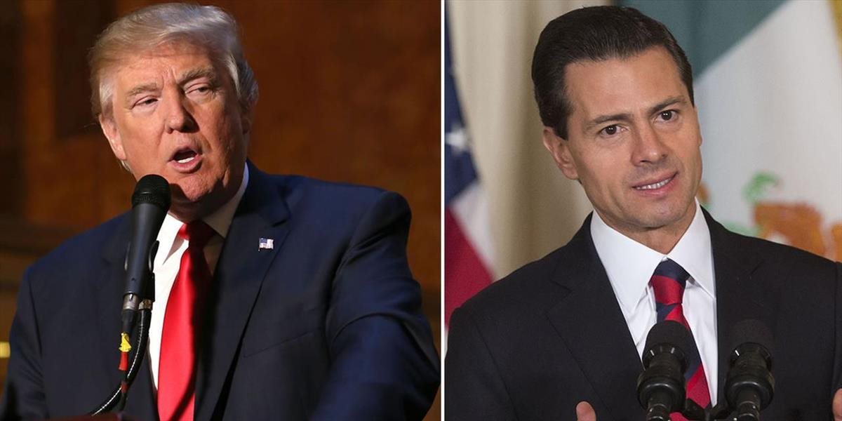 Peňa Nieto a Trump sa dohodli, že o výstavbe múru nebudú viac hovoriť verejne
