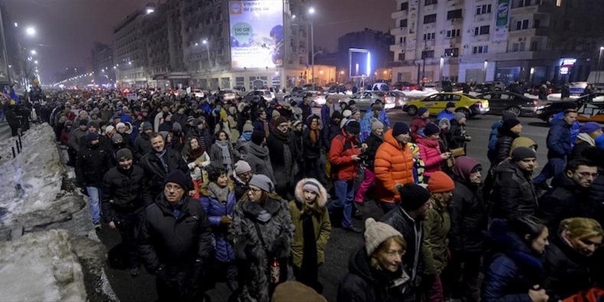 Vládou navrhovaná amnestia vyvolala v Rumunsku ďalšie protesty