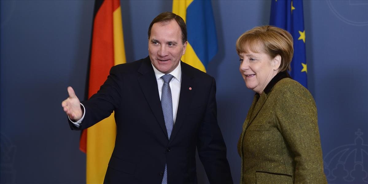 Merkelová bude vo Švédsku rokovať o migrácii a pracovných miestach