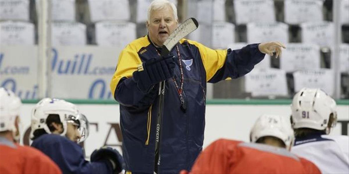 NHL: St. Louis prepustilo trénera Hitchcocka, na jeho miesto nastúpil asistent Yeo
