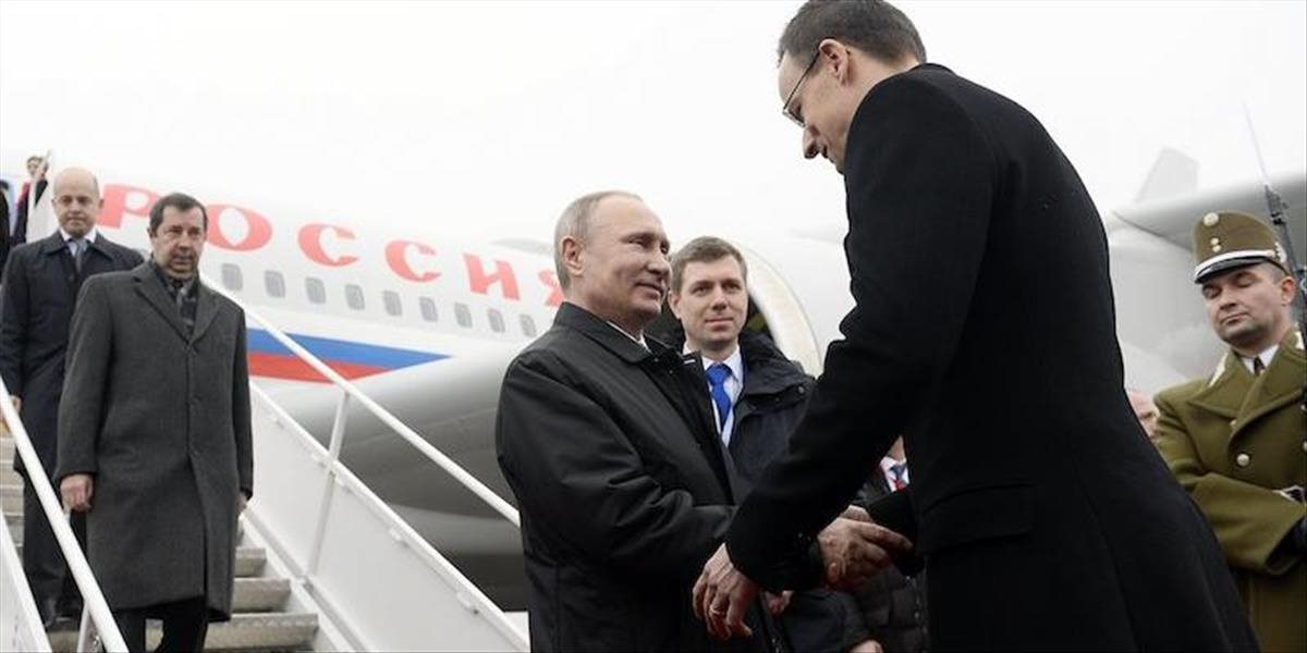 Ruský prezident Putin pricestoval na pracovnú návštevu Budapešti