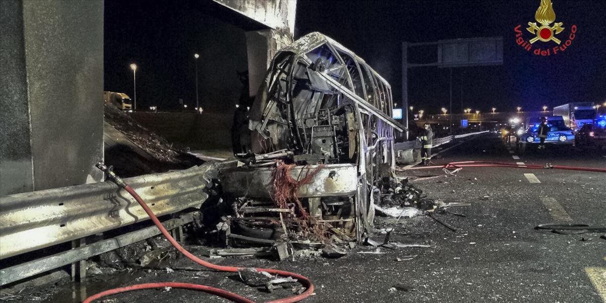 Telá obetí nehody maďarského autobusu v Taliansku previezli do vlasti