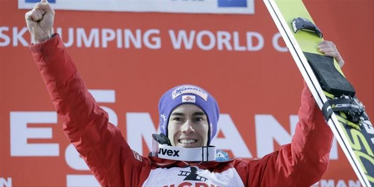 Rakušan Kraft sa stal víťazom súťaže v skokoch na lyžiach v Oberstdorfe