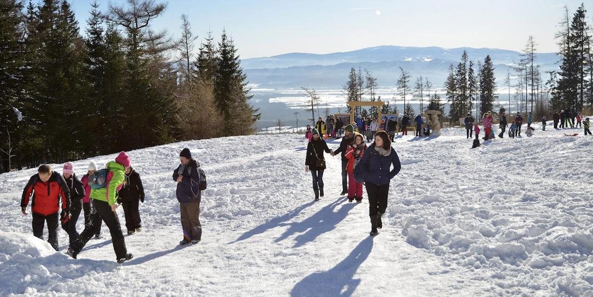 V národnom parku je v zime prístupných vyše 500 km chodníkov