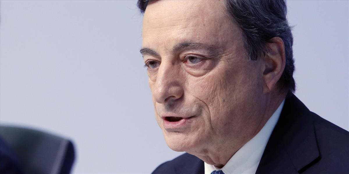 Menové stimuly v eurozóne sú podľa šéfa ECB stále potrebné