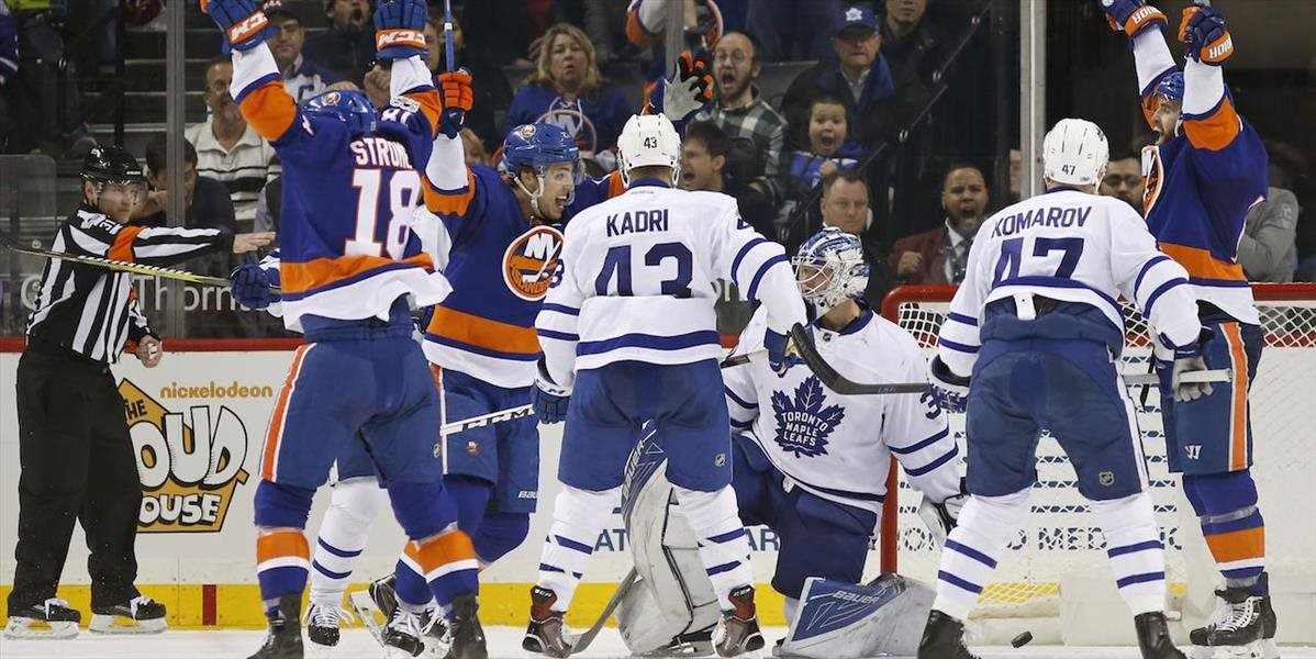 NHL: Toronto bez Marinčina prehralo na ľade Islanders 5:6 pp