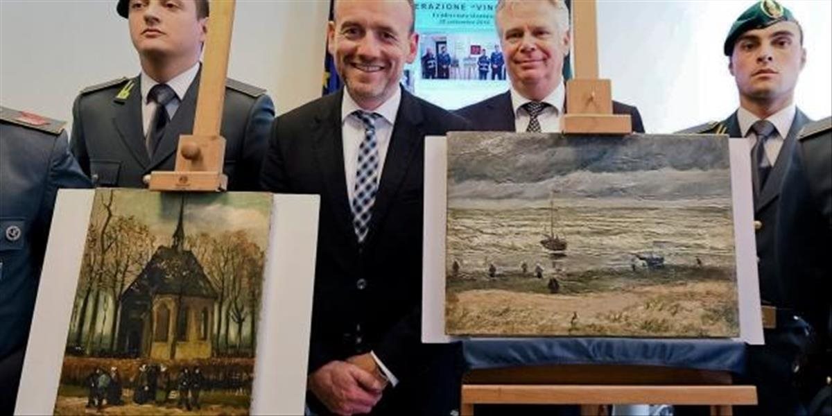 V Neapole vystavili na znak vďaky dva odcudzené van Goghove obrazy