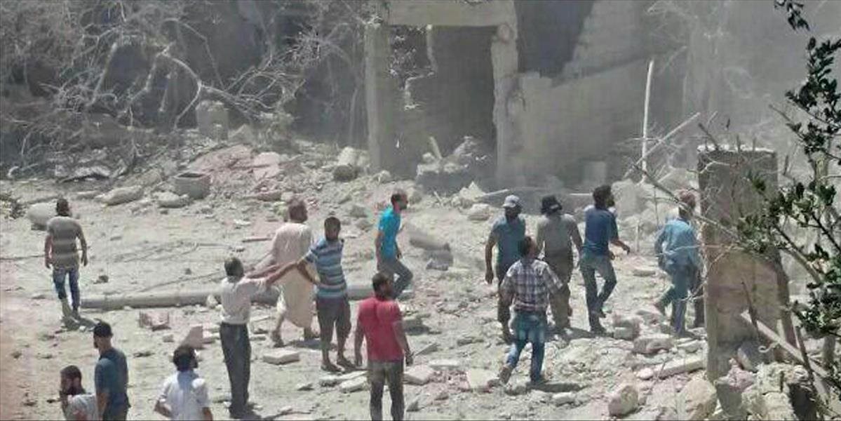 Pri náletoch v sýrskom Idlíbe zahynulo najmenej 15 ľudí
