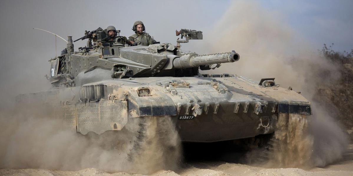 Izraelská armáda reagovala na paľbu z tanku zo Sýrie