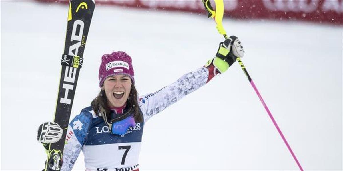 Švajčiarska radosť, titul v alpskej kombinácii si vybojovala Holdenerová