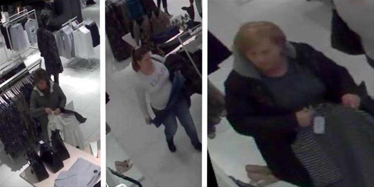 Objasňujú krádež v Bratislave, hľadajú tri ženy: V obchode ukradli veci