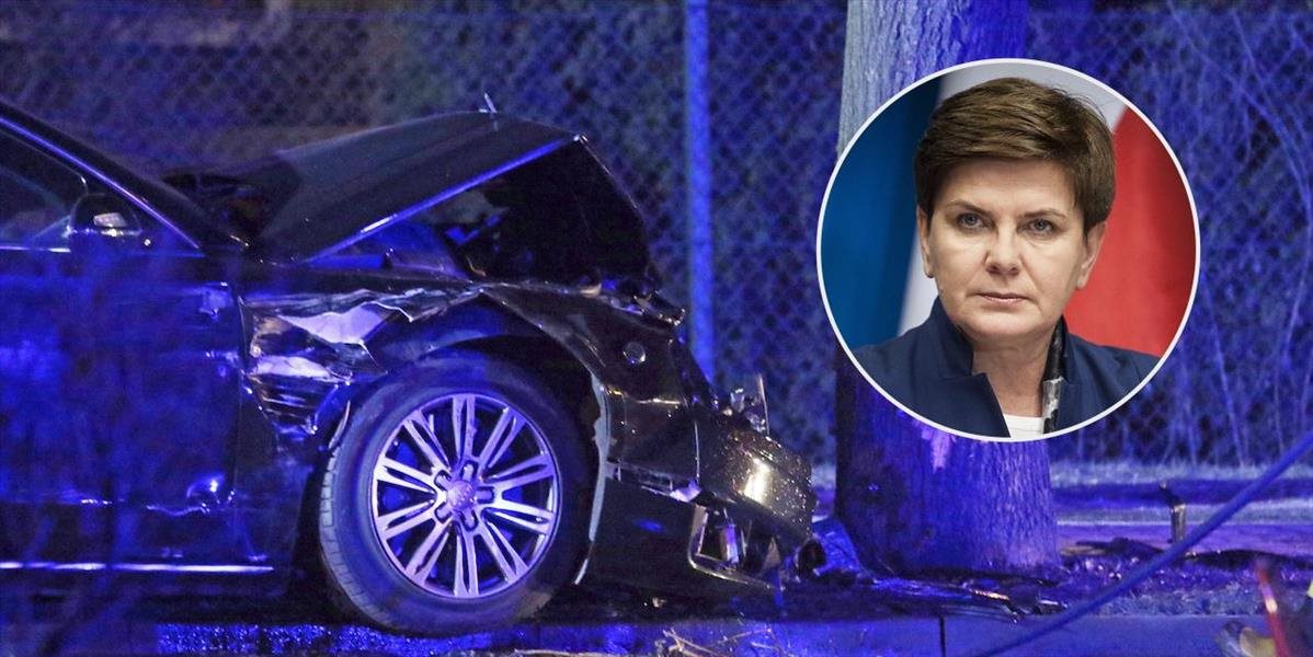 VIDEO Poľská premiérka Szydlová mala autonehodu: Nachádza sa vo varšavskej nemocnici