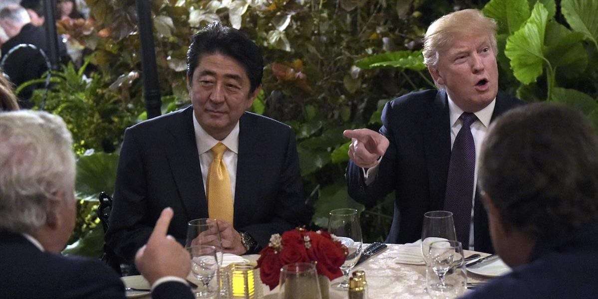 Trump privítal v Bielom dome japonského premiéra Šinzóa Abeho