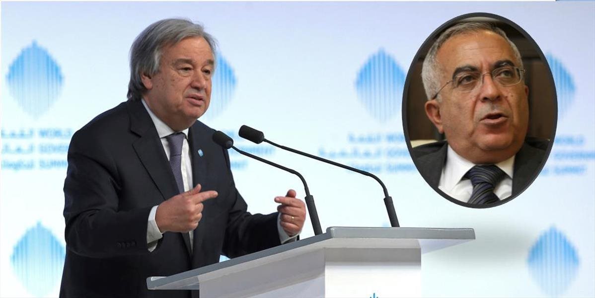 Šéf OSN obhajoval výber palestínskeho expremiéra za šéfa misie v Líbyi