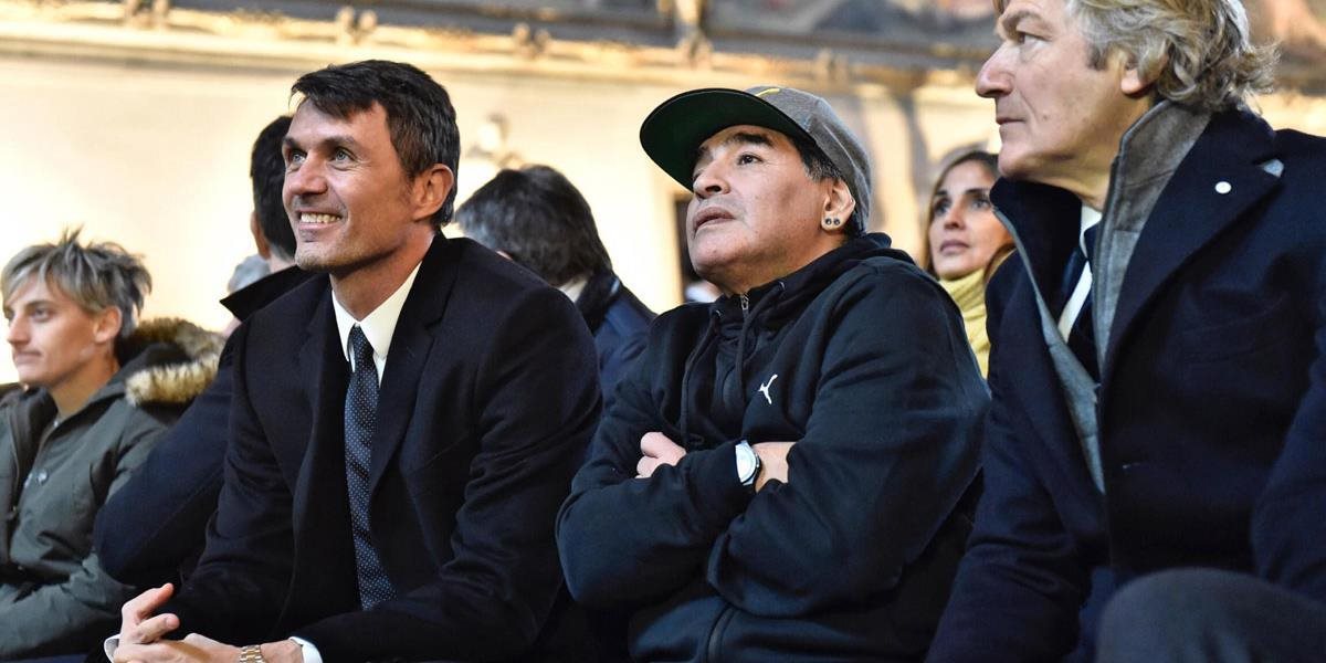 Maradona pred zápasom Neapola v Madride osobne povzbudí Hamšíkovcov